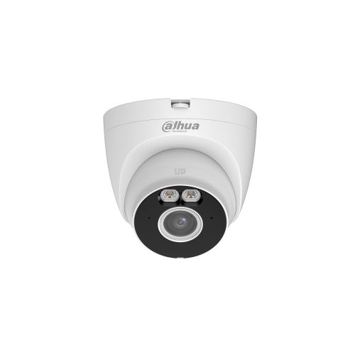 DAHUA DH-T2A-LED Dome 2MP -2MP Fixed-focal Wi-Fi Bullet Network Camera, RJ45 Ethernet & wifi connectivity, Smart PSS; DSS; DMSS management software, Micro SD card (up to 256 GB);4MP resolution,180° image rotation, built in mic, Supports AI human detection, Auto on and off control.