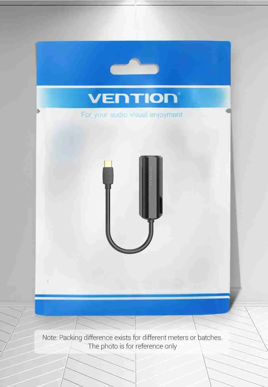 Vention USB-C to 100M Ethernet Adapter 0.15M Black