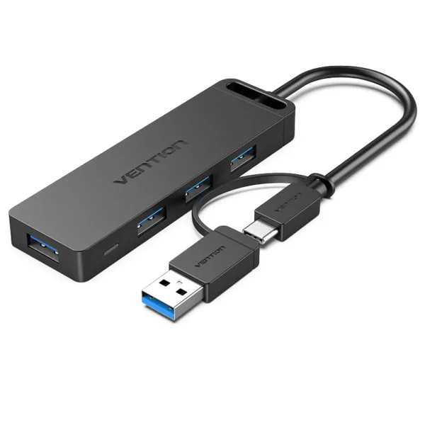 Vention 4-Port USB 3.0 Hub 0.5M Black
