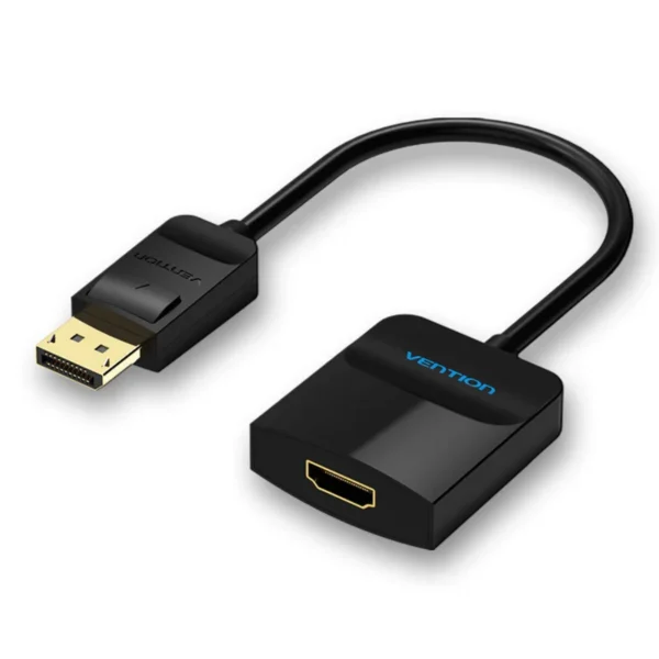 Vention DisplayPort to HDMI Converter 0.15M Black