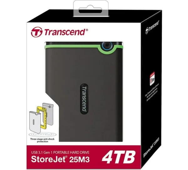 Trscend 4TB External HDD