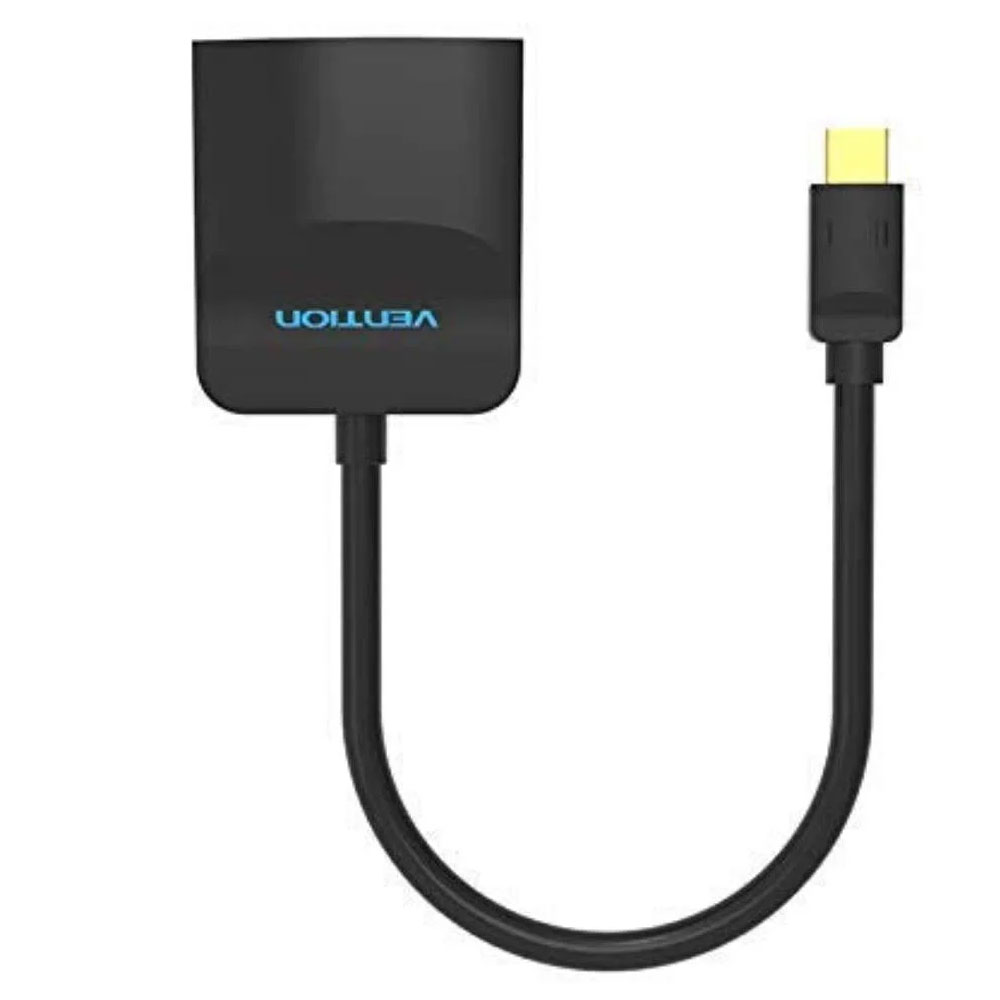 Vention Mini DisplayPort to HDMI Converter 0.15M Black