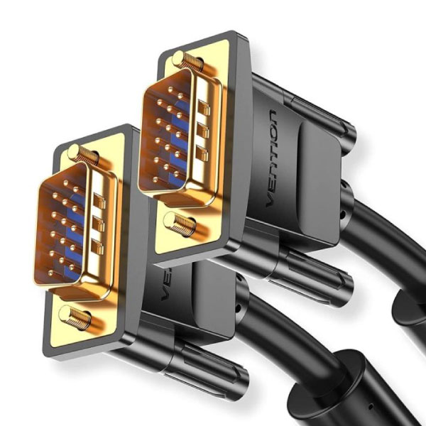 Vention VGA(3+9) Male to Male Cable 10M Black