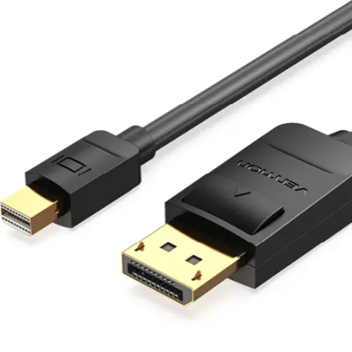 Vention Mini DisplayPort to DisplayPort Cable 1.5M Black