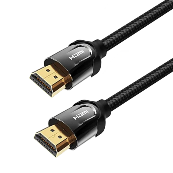 Vention Nylon Braided HDMI Cable 2M Black Metal Type